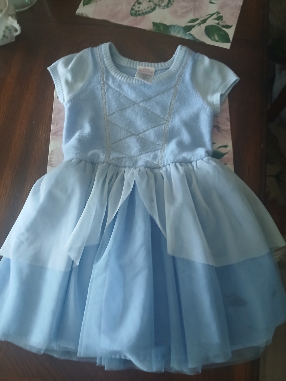 Cinderella size 4toddler Light Blue Girls Dress